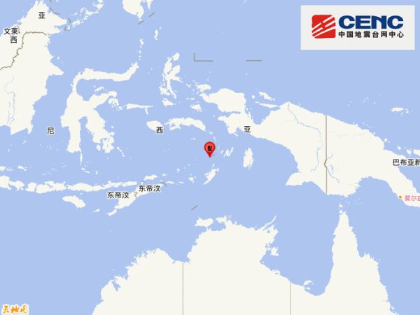 上海配资知识网 印尼卡伊群岛发生6.6级地震，震源深度70千米